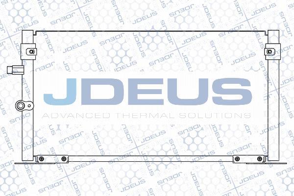 Jdeus M-7280580 - Конденсатор, кондиціонер avtolavka.club