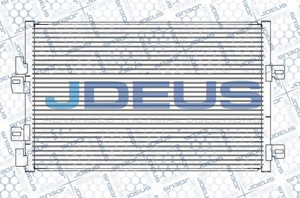 Jdeus M-7230860 - Конденсатор, кондиціонер avtolavka.club