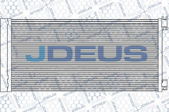 Jdeus M-7231150 - Конденсатор, кондиціонер avtolavka.club