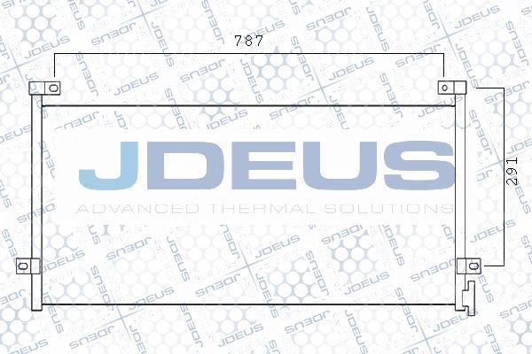 Jdeus M-7231320 - Конденсатор, кондиціонер avtolavka.club