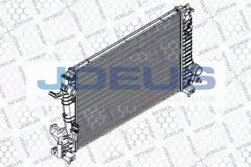 Jdeus RA0560040 - Радіатор, охолодження двигуна avtolavka.club