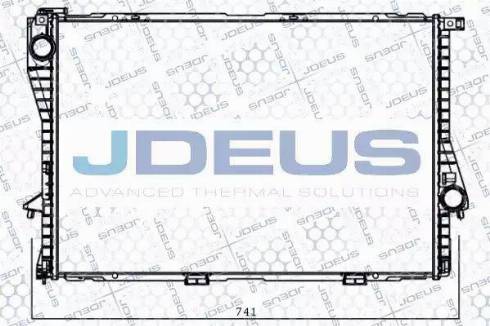 Jdeus RA0050631 - Радіатор, охолодження двигуна avtolavka.club