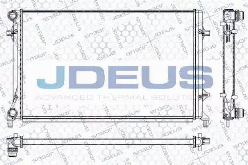 Jdeus RA0010330 - Радіатор, охолодження двигуна avtolavka.club