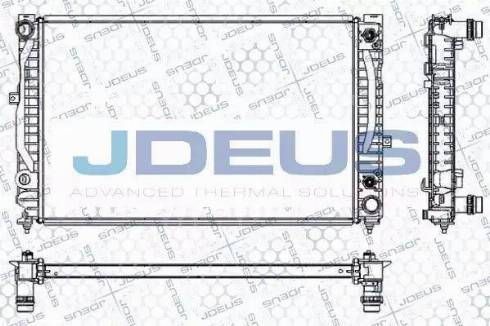 Jdeus RA0010220 - Радіатор, охолодження двигуна avtolavka.club