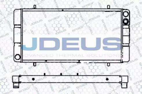 Jdeus RA0020330 - Радіатор, охолодження двигуна avtolavka.club
