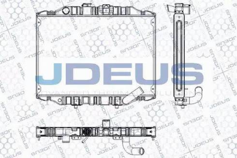 Jdeus RA0180070 - Радіатор, охолодження двигуна avtolavka.club