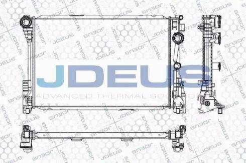 Jdeus RA0171050 - Радіатор, охолодження двигуна avtolavka.club