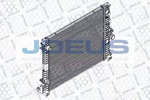 Jdeus RA0201170 - Радіатор, охолодження двигуна avtolavka.club