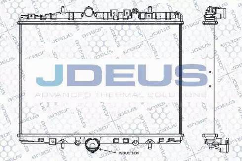 Jdeus RA0210420 - Радіатор, охолодження двигуна avtolavka.club