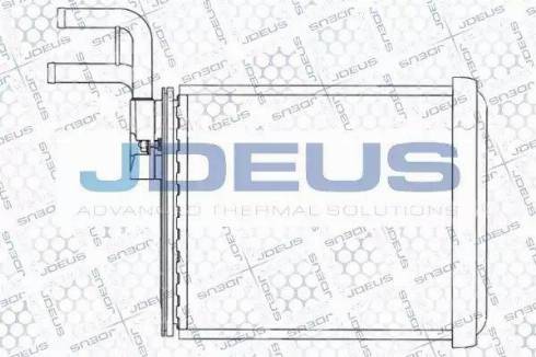Jdeus RA2070051 - Теплообмінник, опалення салону avtolavka.club