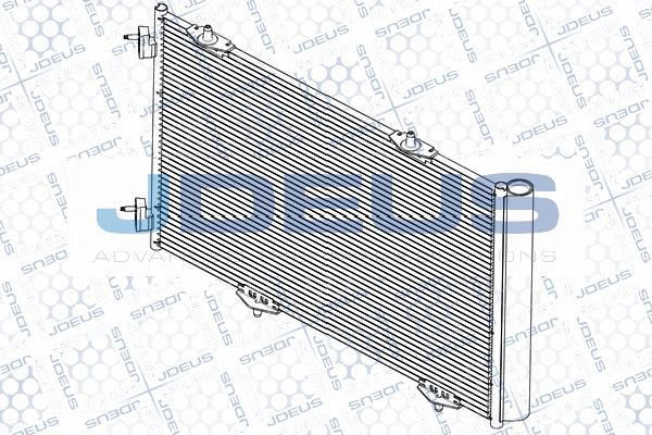 Jdeus RA7210430 - Конденсатор, кондиціонер avtolavka.club