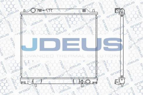 Jdeus M-0300710 - Радіатор, охолодження двигуна avtolavka.club