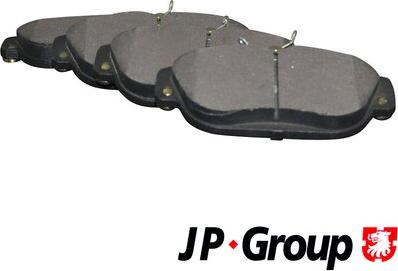 JP Group 4963600410 - Гальмівні колодки, дискові гальма avtolavka.club