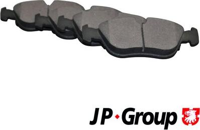 JP Group 4963600810 - Гальмівні колодки, дискові гальма avtolavka.club