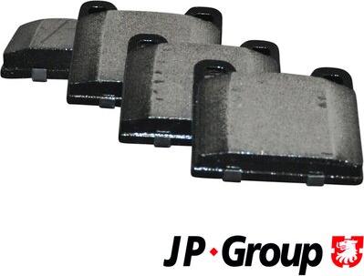 JP Group 4963700210 - Гальмівні колодки, дискові гальма avtolavka.club
