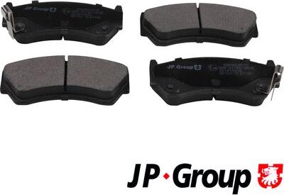 JP Group 4063604610 - Гальмівні колодки, дискові гальма avtolavka.club