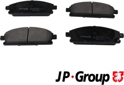 JP Group 4063604310 - Гальмівні колодки, дискові гальма avtolavka.club