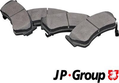 JP Group 4063600410 - Гальмівні колодки, дискові гальма avtolavka.club