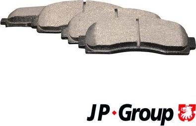 JP Group 4063601110 - Гальмівні колодки, дискові гальма avtolavka.club
