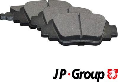 JP Group 4063700210 - Гальмівні колодки, дискові гальма avtolavka.club