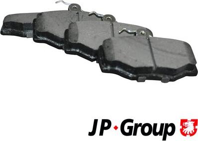JP Group 4063700710 - Гальмівні колодки, дискові гальма avtolavka.club