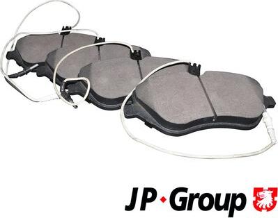 JP Group 4163601410 - Гальмівні колодки, дискові гальма avtolavka.club