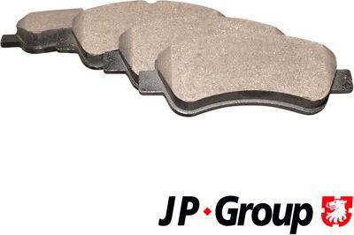 JP Group 4163601210 - Гальмівні колодки, дискові гальма avtolavka.club