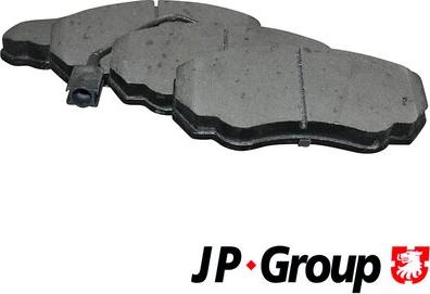 JP Group 4163602410 - Гальмівні колодки, дискові гальма avtolavka.club