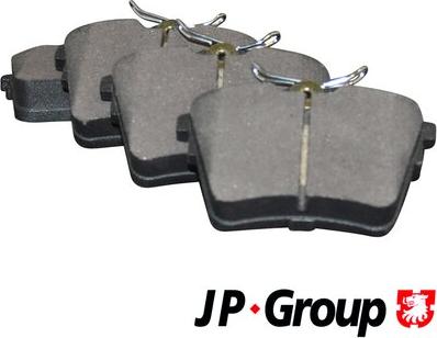 JP Group 4163700710 - Гальмівні колодки, дискові гальма avtolavka.club