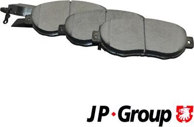 JP Group 4863600410 - Гальмівні колодки, дискові гальма avtolavka.club