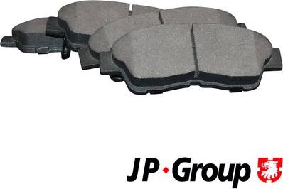 JP Group 4863602710 - Гальмівні колодки, дискові гальма avtolavka.club