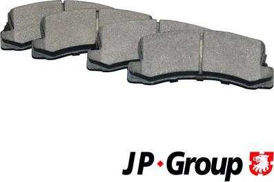 JP Group 4863700110 - Гальмівні колодки, дискові гальма avtolavka.club