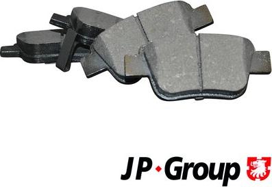 JP Group 4863701410 - Гальмівні колодки, дискові гальма avtolavka.club