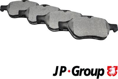 JP Group 4363600610 - Гальмівні колодки, дискові гальма avtolavka.club