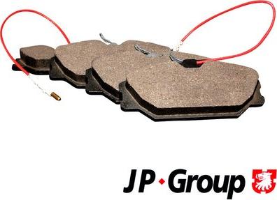 JP Group 4363600210 - Гальмівні колодки, дискові гальма avtolavka.club