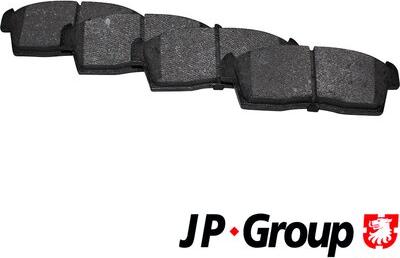 JP Group 4763601310 - Гальмівні колодки, дискові гальма avtolavka.club