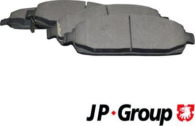 JP Group 5563600210 - Гальмівні колодки, дискові гальма avtolavka.club