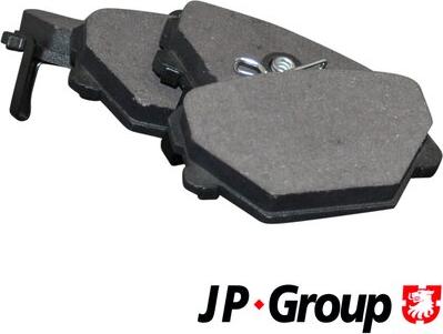 JP Group 6163600110 - Гальмівні колодки, дискові гальма avtolavka.club