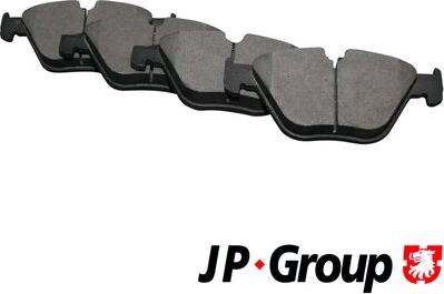 JP Group 1463601410 - Гальмівні колодки, дискові гальма avtolavka.club