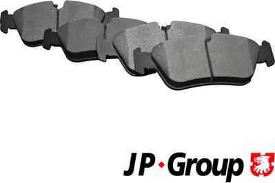 JP Group 1463601010 - Гальмівні колодки, дискові гальма avtolavka.club