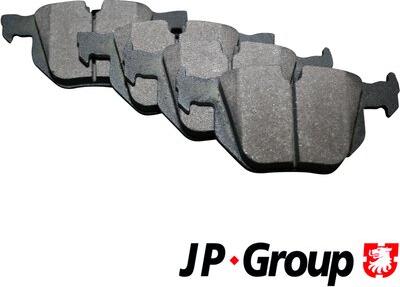 JP Group 1463700410 - Гальмівні колодки, дискові гальма avtolavka.club
