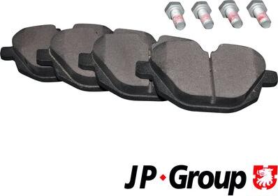 JP Group 1463701610 - Гальмівні колодки, дискові гальма avtolavka.club