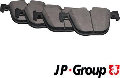 JP Group 1463701810 - Гальмівні колодки, дискові гальма avtolavka.club