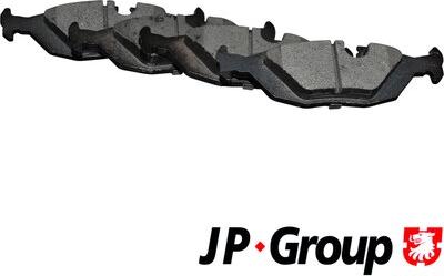JP Group 1463701310 - Гальмівні колодки, дискові гальма avtolavka.club