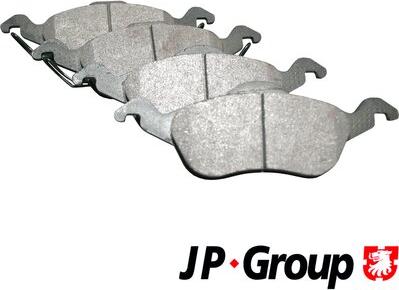 JP Group 1563600910 - Гальмівні колодки, дискові гальма avtolavka.club