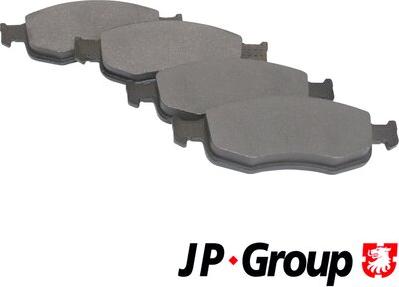JP Group 1563600310 - Гальмівні колодки, дискові гальма avtolavka.club