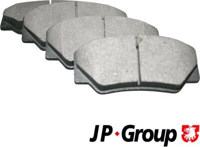 JP Group 1563600710 - Гальмівні колодки, дискові гальма avtolavka.club