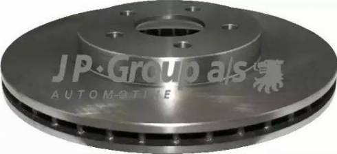 JP Group 1563102000 - Гальмівний диск avtolavka.club