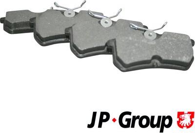 JP Group 1563700410 - Гальмівні колодки, дискові гальма avtolavka.club