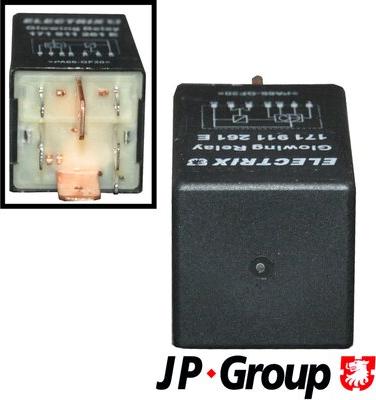 JP Group 1199206600 - Реле, система розжарювання avtolavka.club